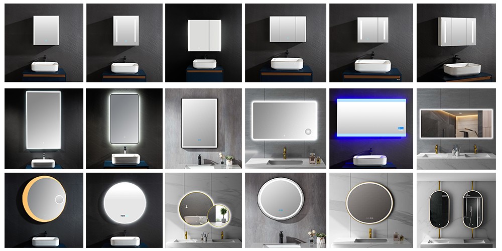 smart led bathroom mirror