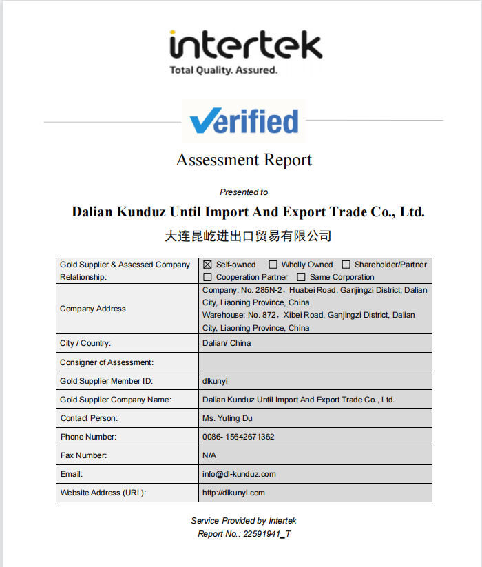 Third Party Certification