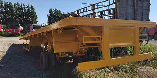 The price of second-hand semi-trailer teaches you the method of decontamination