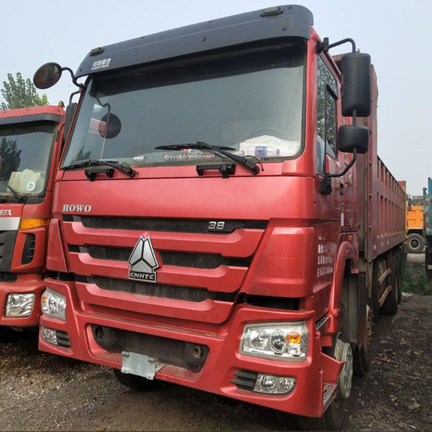 Trak kargo sinotruck terpakai tugas berat 10 roda 6x4 sinotruk howo trak tipper china untuk dijual di uganda