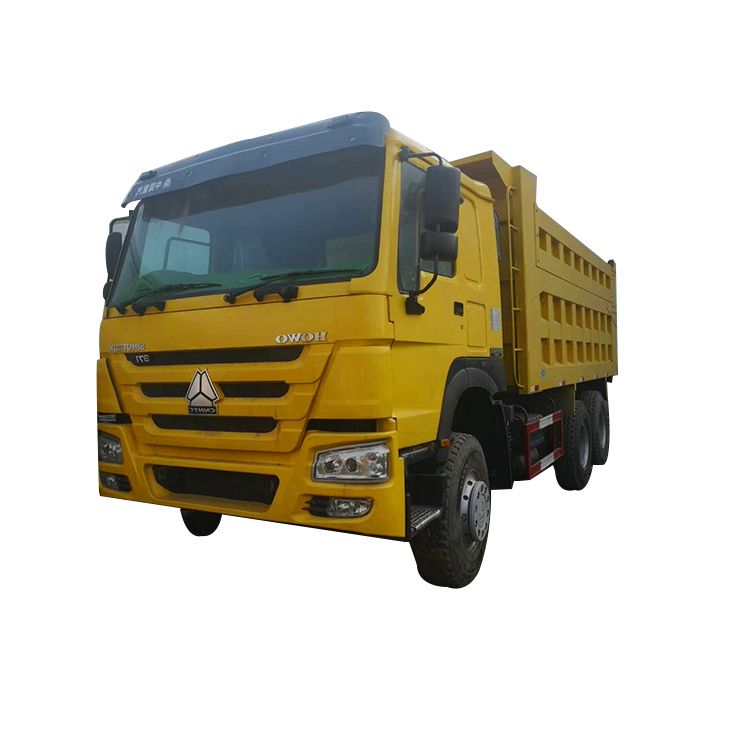 HOWO used tri axle tipper / dumper trucks for sale in texas and usa