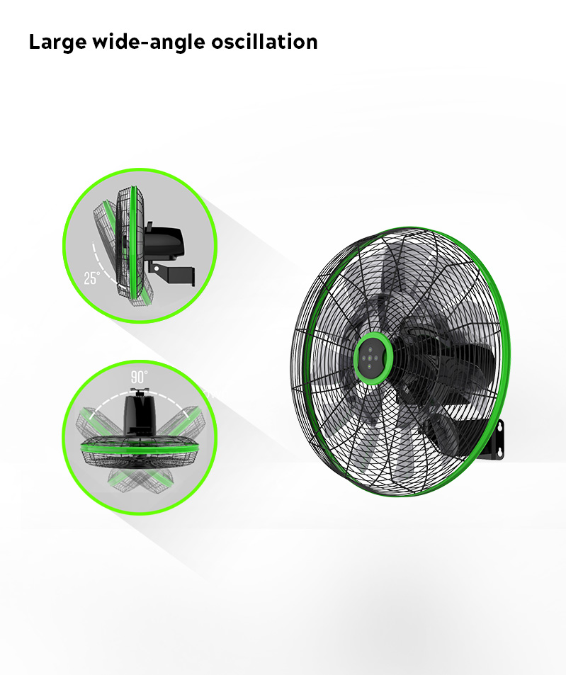 wall fan with voice control