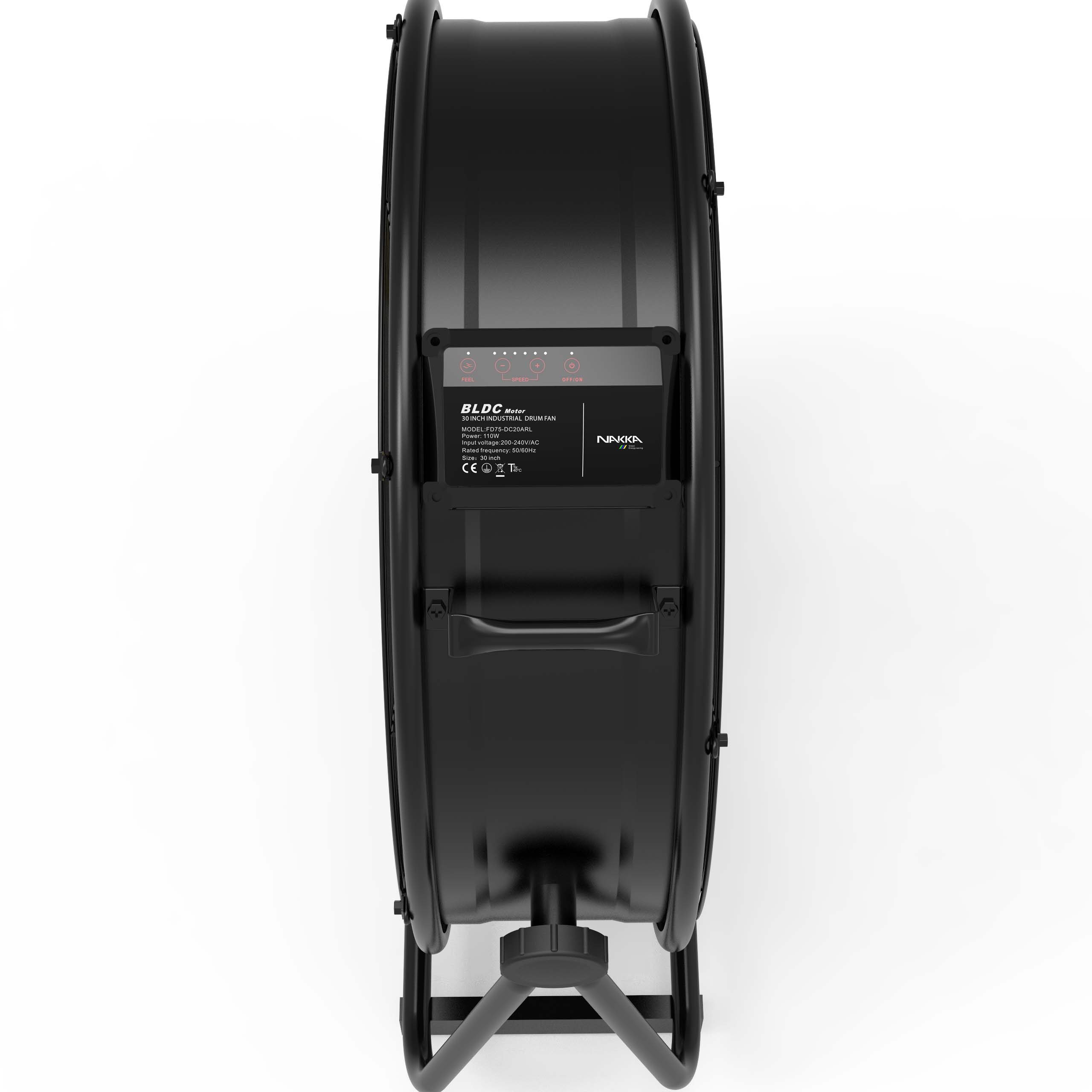 30 Inch High Velocity Power Saver Outdoor Barrel Fan