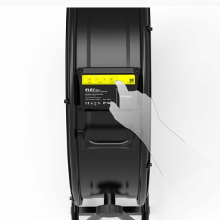 Leiser tragbarer 24-Zoll-Trommellüfter