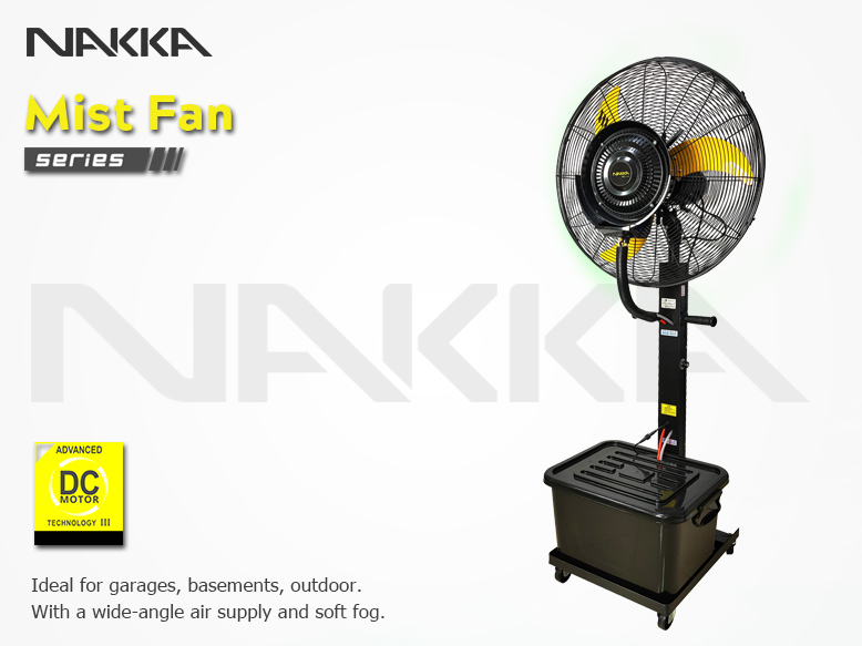 water misting fan