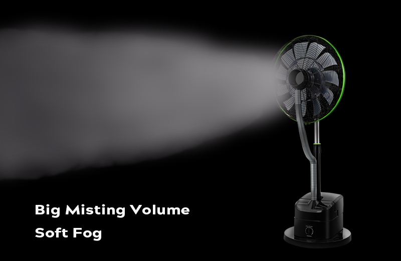 water mist fan