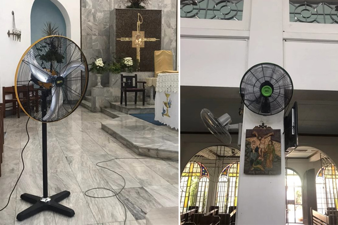 NAKKA Fan in Church