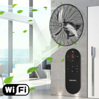 Ventilador de montaje en pared industrial de viento fuerte