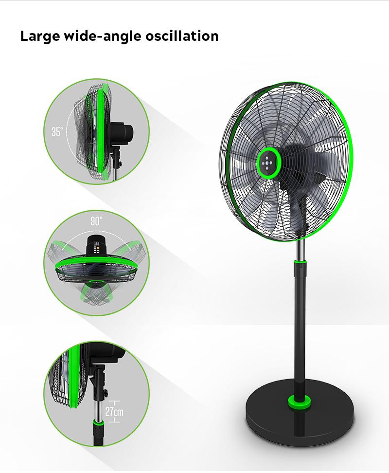 pedestal fan with remote control