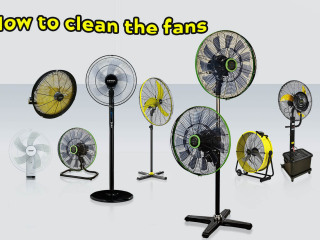 How to clean the fan