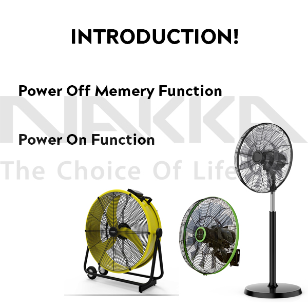 Three Electric Function of Fans