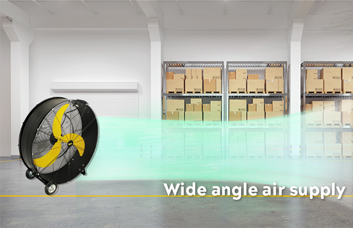 The Usage of Drum Fan