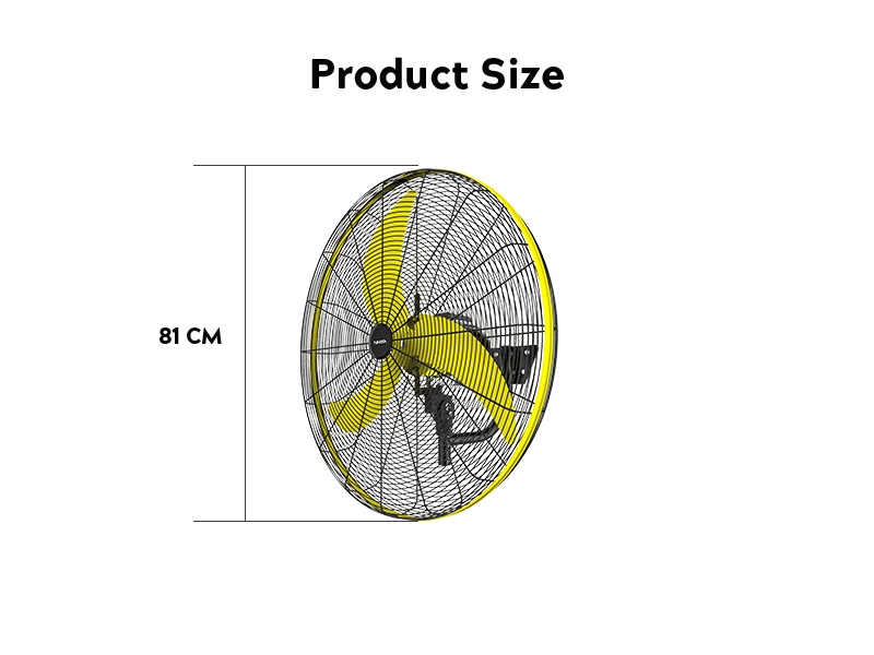 strong wind wall fan