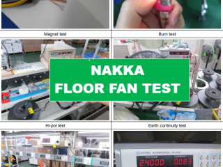 Test for 18 inch 75w floor fan