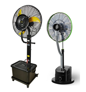 what is the advantage of using mist fan in summer