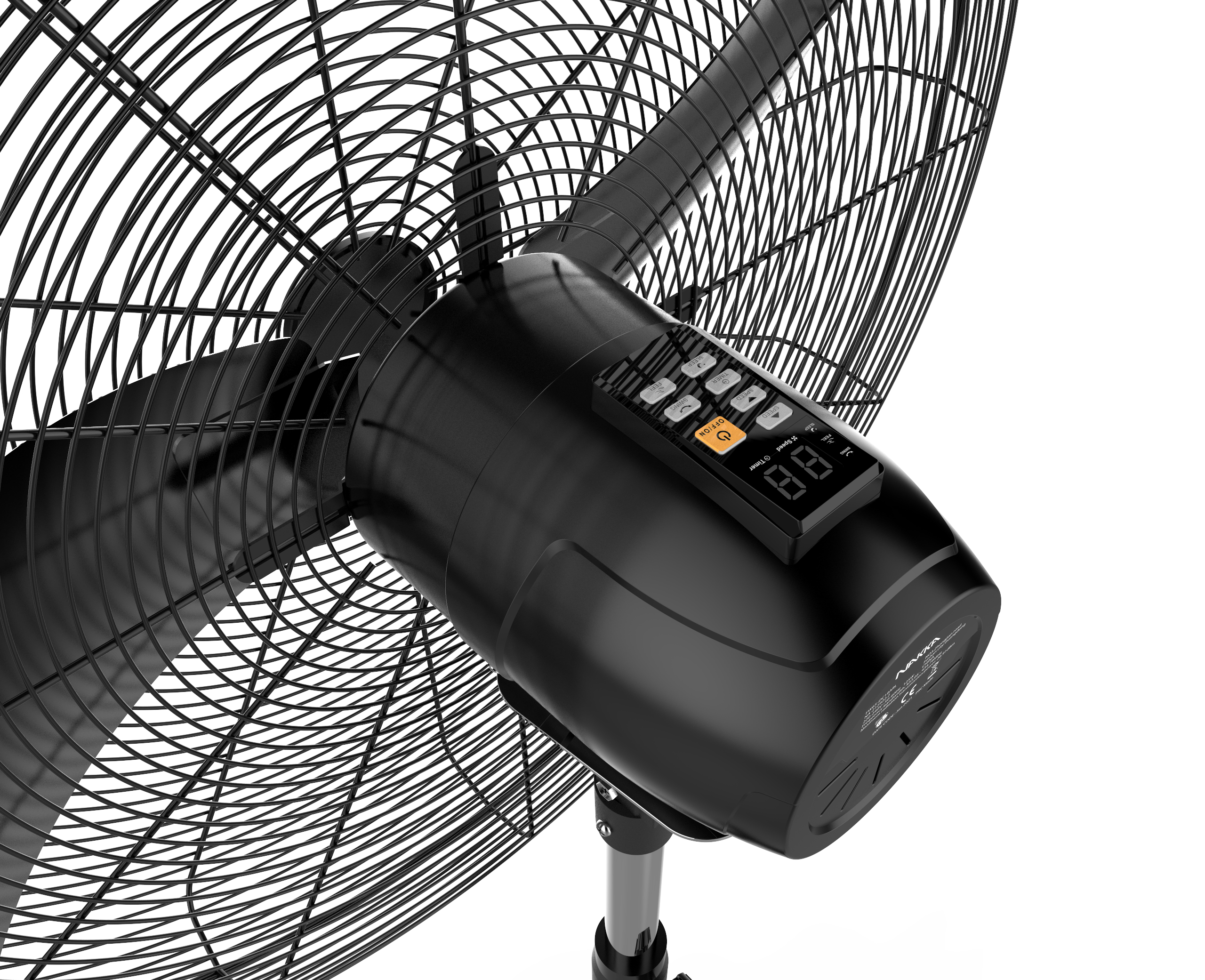 industrial fan with remote