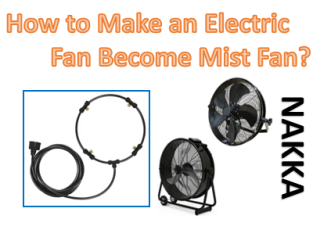 New design of mist fan