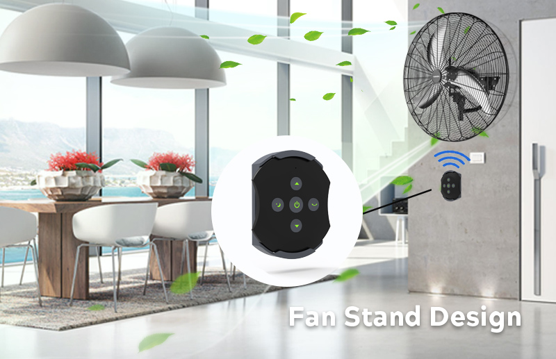 wall fan with remote