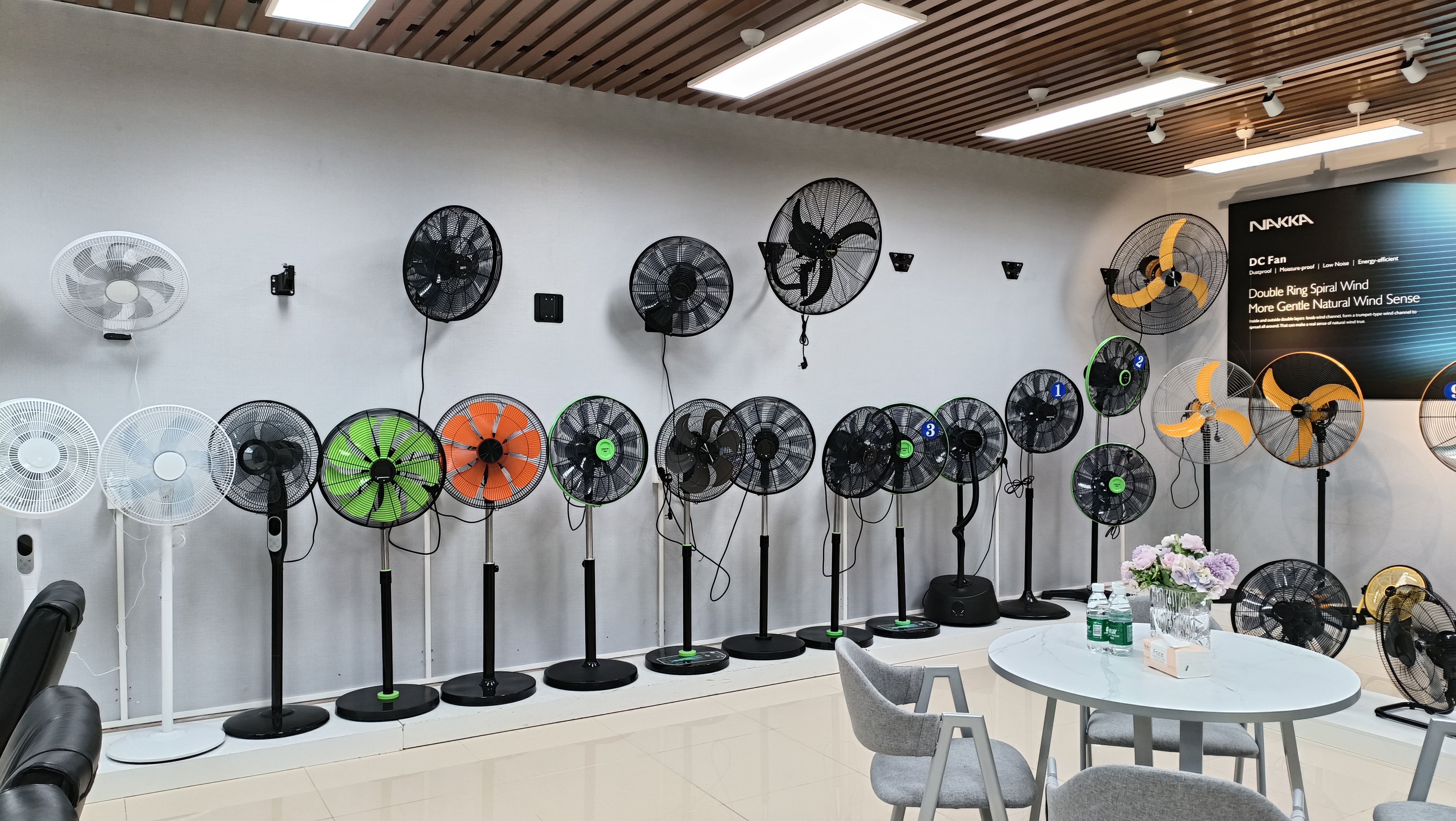 BLDC power saving fans