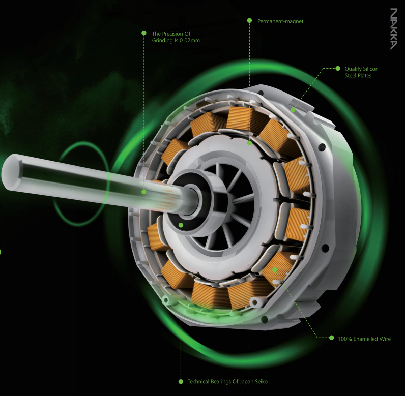 DC motor fans DC motor fans