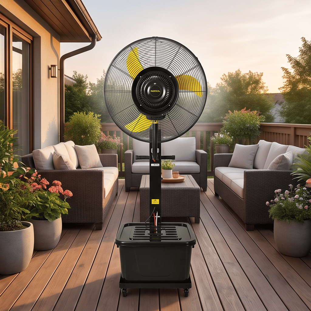 ABS material fan