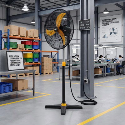 Los ventiladores BLDC se han convertido en una nueva opción para la ventilación comercial e industrial.