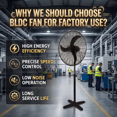Warum sollten wir für den Fabrikeinsatz einen BLDC-Lüfter wählen?