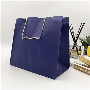 Wasbare kraftpapier-draagtas Duurzaam