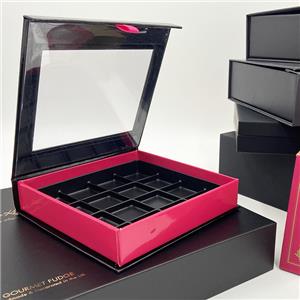 Coffrets cadeaux d'emballage de chocolat durable