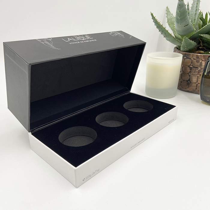 Eco Friendly Rigid Cardboard Packaging Candle Boxes