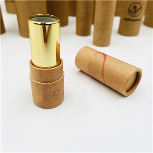 Aangepaste verpakking Eco-vriendelijke papieren lippenstiftbuis