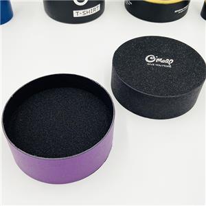 Aangepaste ronde kartonnen geschenkverpakkingen met deksels