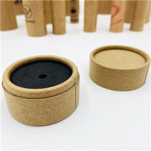 Eco-verpakking ronde buis met deksel