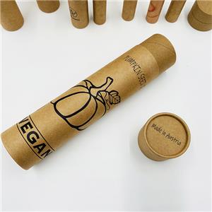 Eco Cardboard Packaging Round Cylinder