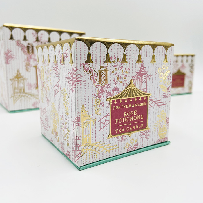 Sustainable Gift Box Cylinder Candle Packaging
