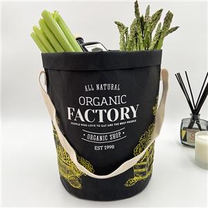 Vegan Leather Storage Bag