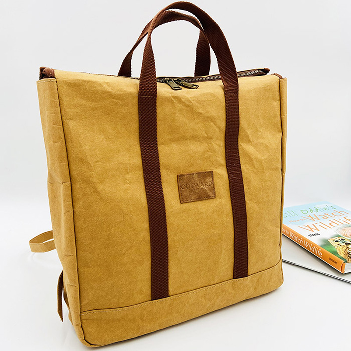Custom Sustainable Kraft Paper Backpack