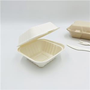 Sugarcane Bagasse Packaging Sugarcane Bagasse Burger Boxes