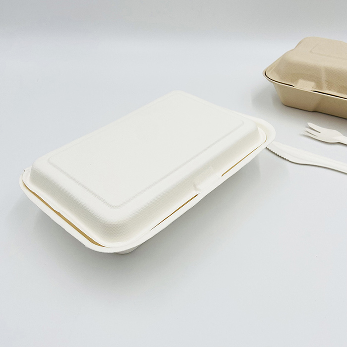 Bagasse Meal Box Clamshell Box