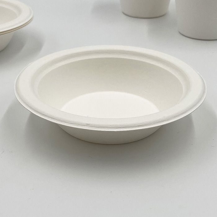 Compostable Takeaway Packaging Molded Bowl