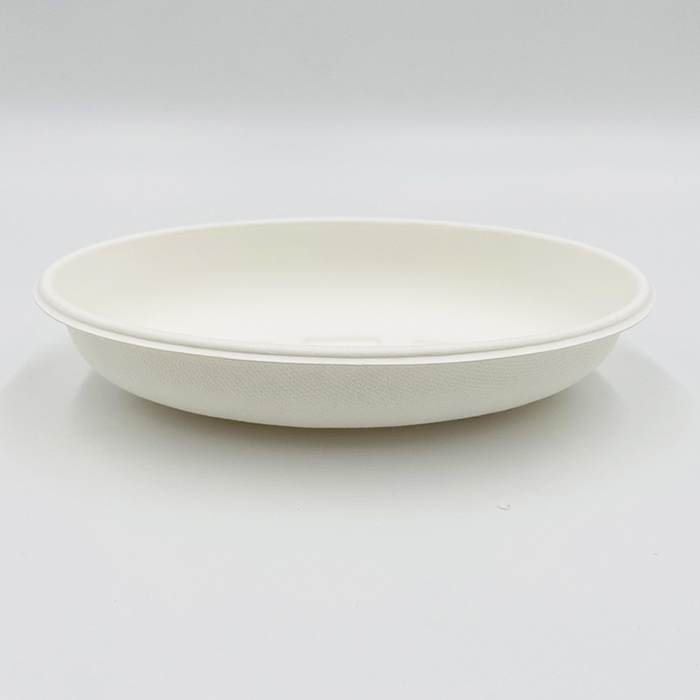 Compostable To Go Boxes White Paper Bowl