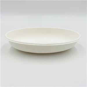 Compostable To Go Boxes White Paper Bowl