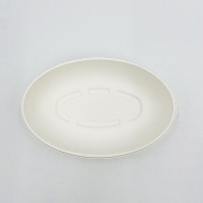 Compostable To Go Boxes White Paper Bowl
