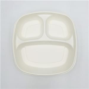 BBQ-borden gemaakt van suikerrietafval