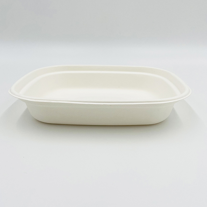 Compostable Takeout Boxes Rectangular Bowl