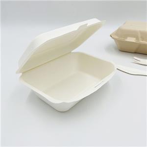 Sugarcane Bagasse Food Containers Bagasse Lunch Box
