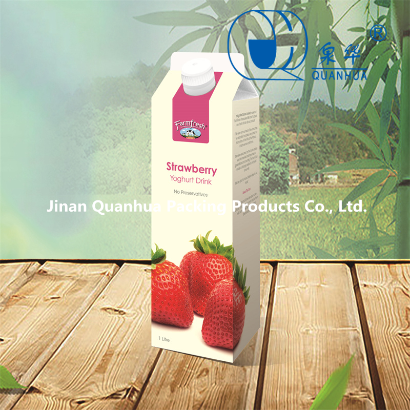 Китай Картонная упаковка для напитков лактобактерии с коротким сроком хранения, производитель