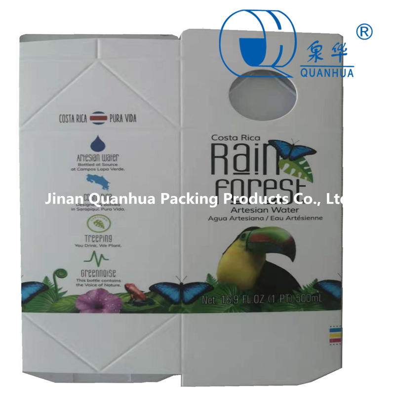Китай Асептические картонные коробки с двускатной крышкой, производитель