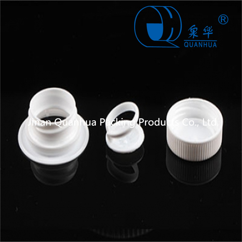 Китай Пластиковый колпачок белого цвета 24 мм без натяжного кольца, производитель