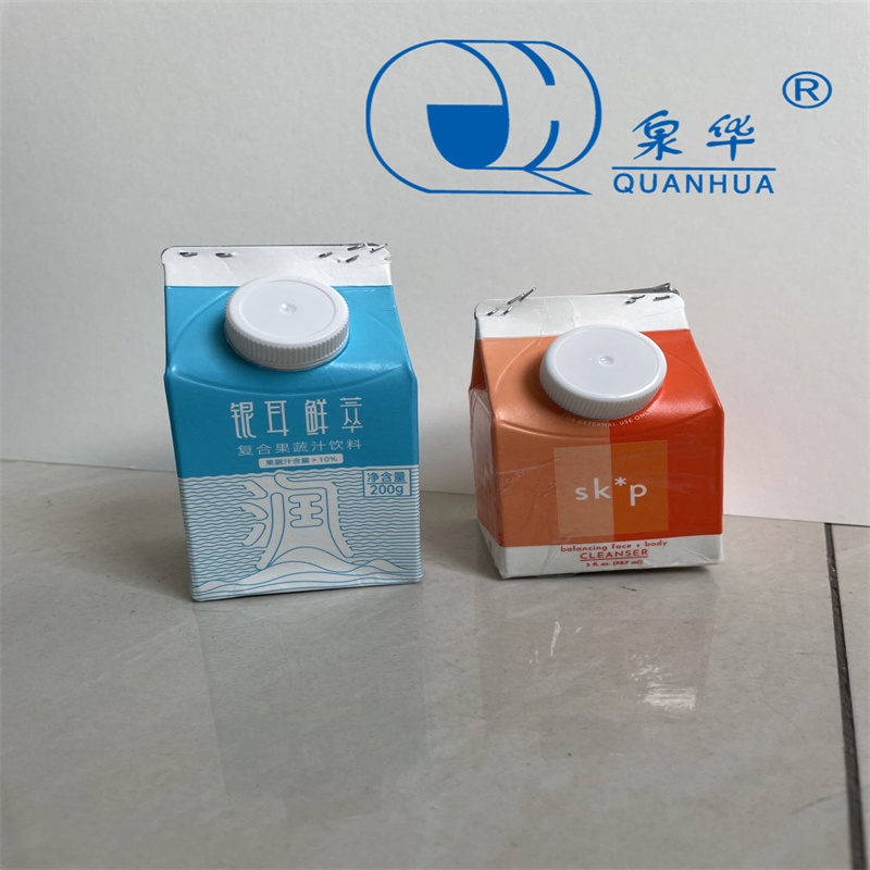 Caja de leche fresca de jugo portátil flexible